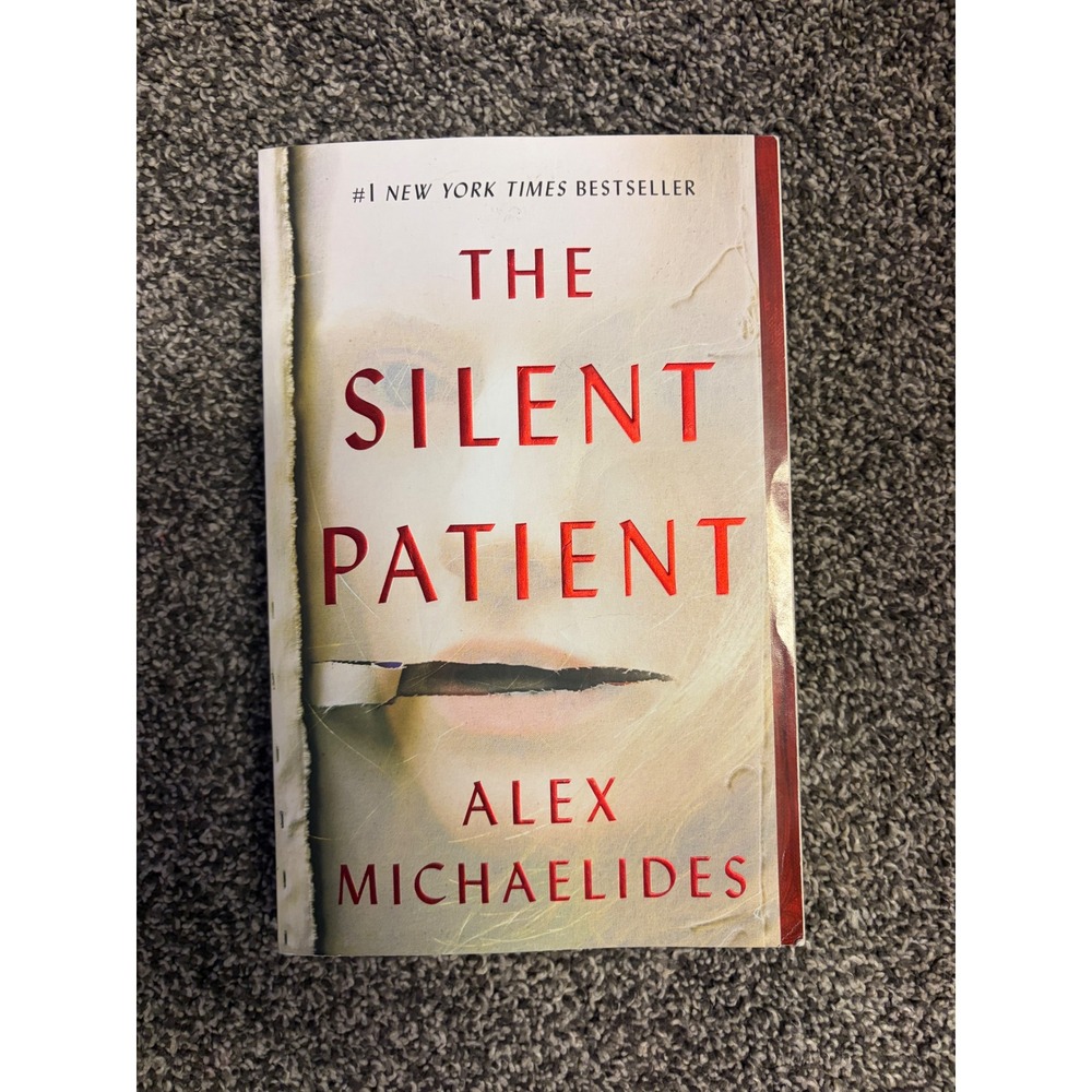 The‎ Silent Patient by Alex Michaelides Paperback Novel Thriller Mystery Book
